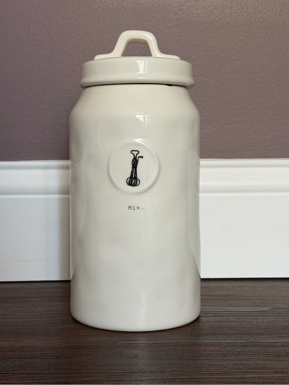 RAE DUNN FARMHOUSE HOME DECOR CERAMIC OG MIX ICON KITCHEN CANISTER HTF RD
